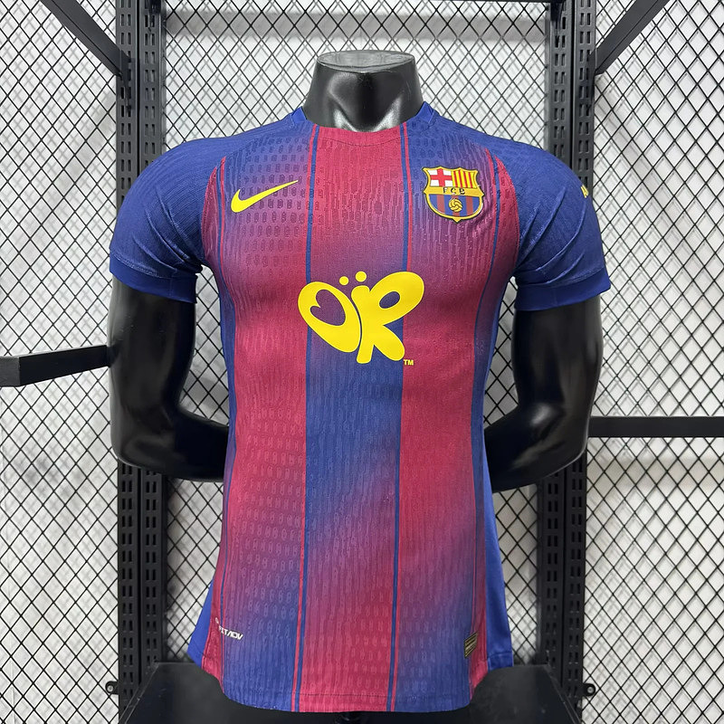 25/26 Player Barcelona New Joint-Label Style S-4XL