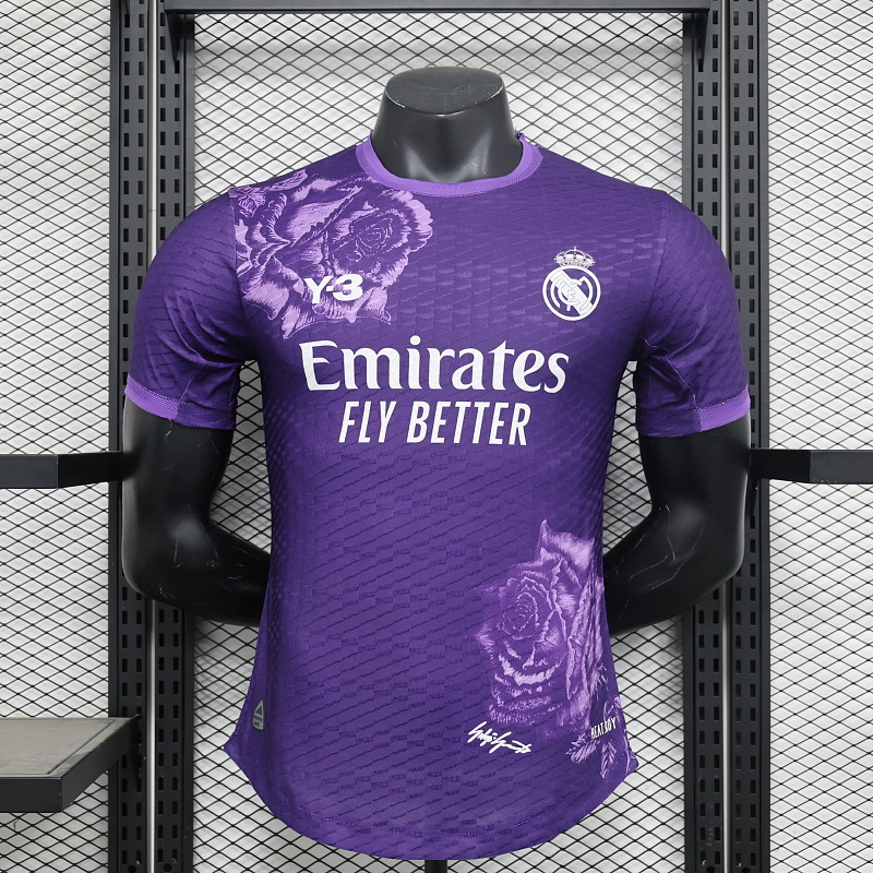 24/25 Player Version Real Madrid Y/3 Special Edition Jersey S-XXL