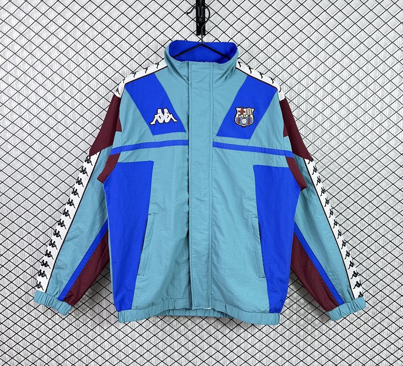 1967 Retro Barcelona Blue Trench Coat S-3XL